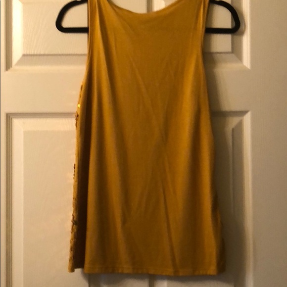 Gold Sequined Tank - Picture 3 of 3